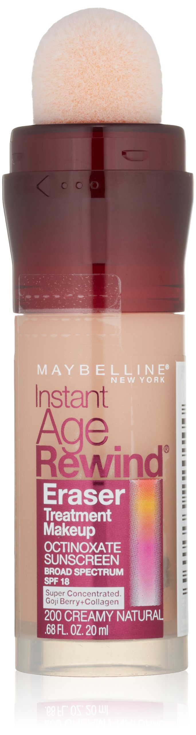 Maybelline Instant Age Rewind Eraser Treatment Makeup, Creamy Natural, 0.68 fl. oz. Beauty & Personal Care MAYBELLINE