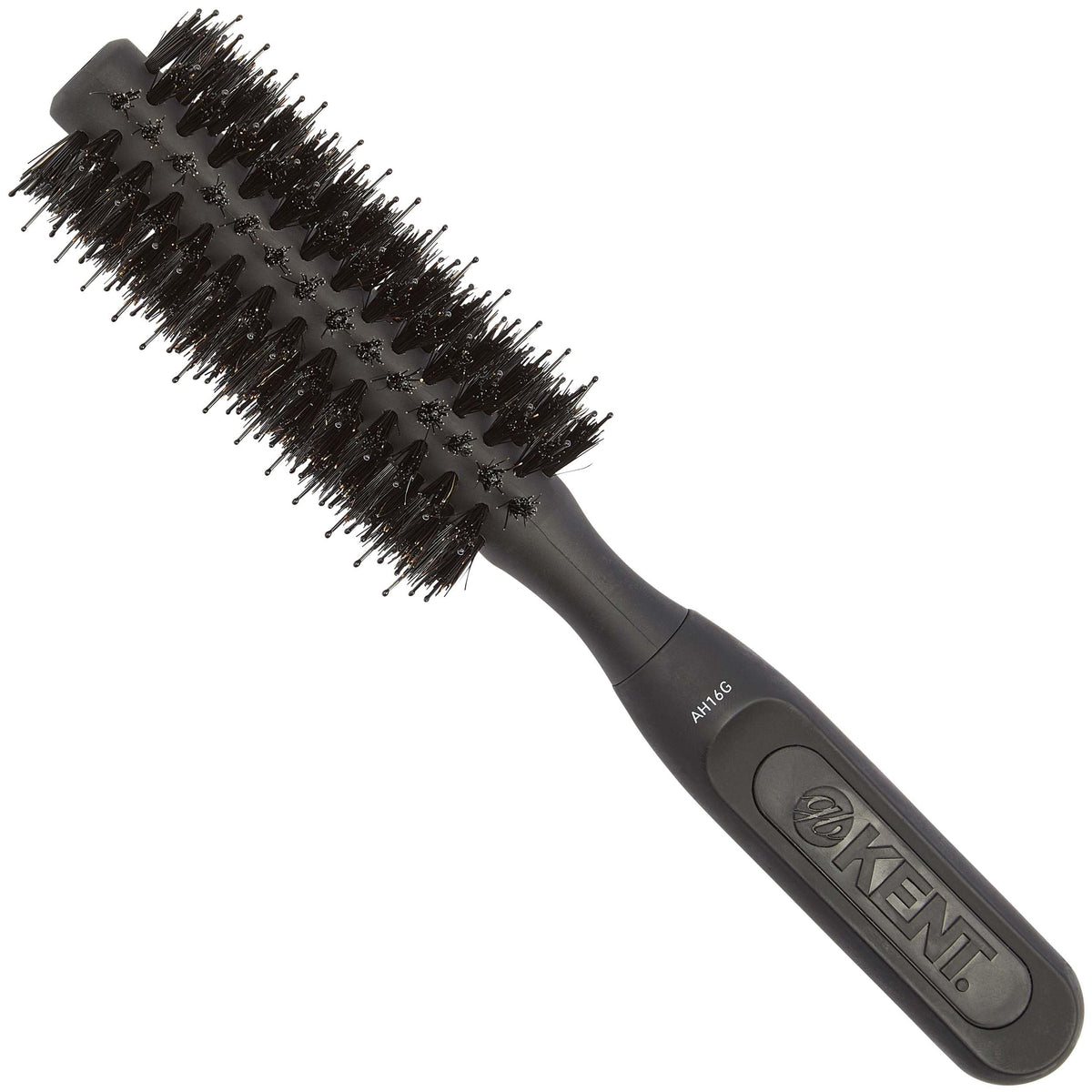 Kent AH16G AirHez Boar & Nylon Bristle Round Brush - Blow Dryer Brush for Curling, Great for Adding Volume & Root Lifting in Short Hair