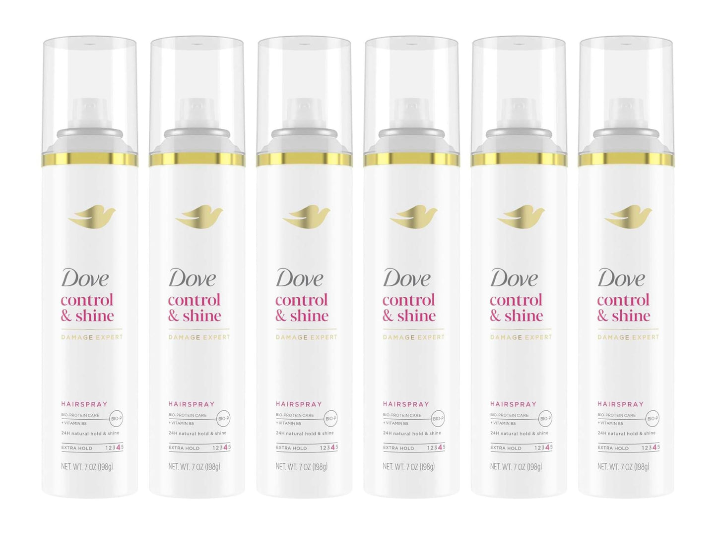 Dove Style + Care Hairspray, Strength & Shine, Extra Hold 7 oz (Pack of 6) Beauty & Personal Care Dove