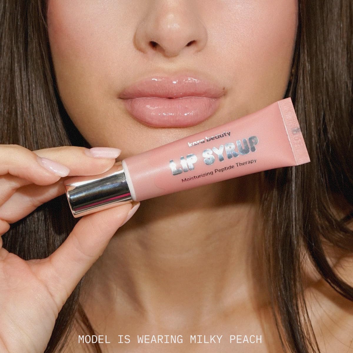 Kara Beauty Lip Syrup Moisturizing Peptide Therapy, Hydrating Gloss with Peptides & Shea Butter for Soft, Plump Lips, Nourishing Lip Care, Plumper Beauty and Personal Care Kara Beauty