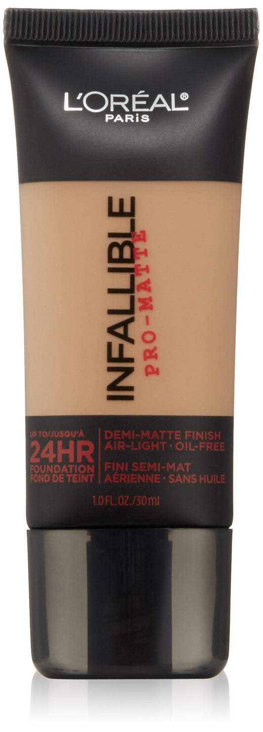 L'Oréal Paris Infallible Pro-Matte Foundation, Caramel Beige, 1 fl. oz.