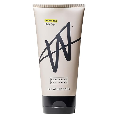 W By Jake Paul Hair Gel for Men, Low Shine, Non-Sticky, Matte Hair Product, Medium Hold, 6 fl oz Beauty & Personal Care W