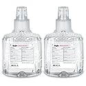 GOJO Antibacterial Foam Handwash, Plum Fragrance, 1200 mL Foam Hand Soap Refill LTX-12 Touch-Free Dispenser (Pack of 2) - 1912-02 Beauty & Personal Care GOJO