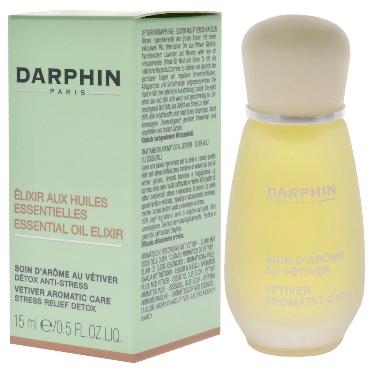 Darphin Vetiver Aromatic Care Essential Oil Elixir Oil Women 0.5 oz Beauty & Personal Care Darphin