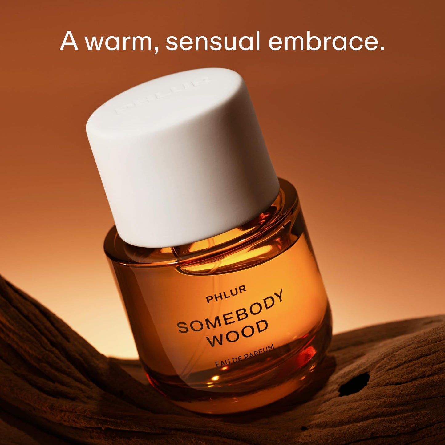 PHLUR Somebody Wood Eau de Parfum - Full Size Perfume Fragrance - Spicy Woody Perfume with Bergamot, Lemon, Cedarwood, Sandalwood, Musk & Vanilla Beauty & Personal Care PHLUR