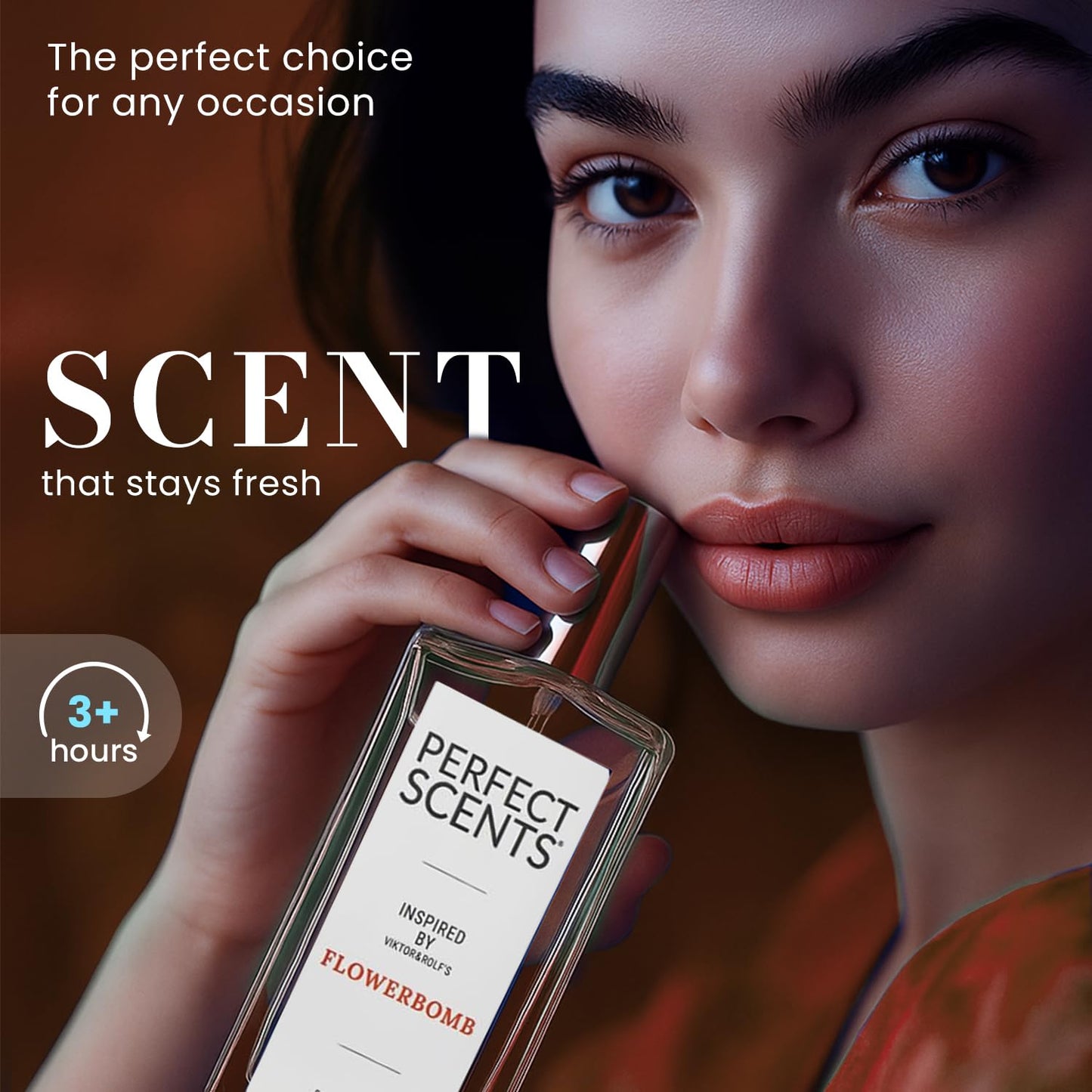 Perfect Scents Fragrances | Inspired by V&R’s Flowerbomb | Women’s Eau de Toile?e | Vegan, Paraben, Phthalate Free | Never Tested on Animals | 3.4 Fl Beauty & Personal Care Perfect Scents