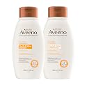 Aveeno Apple Cider Vinegar Shampoo + Conditioner Set, Hair Care Bundle for Balance & High Shine, Daily Clarifying & Soothing Scalp Shampoo Beauty & Personal Care Aveeno