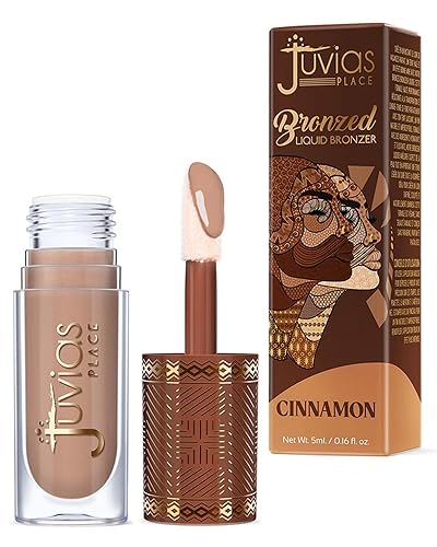 Juvia’s Place Bronzed Liquid Bronzer - Cinnamon - Liquid Bronzer for Face with Silky Blendable Texture - Buildable Coverage for Natural Contour Beauty & Personal Care Juvia's Place