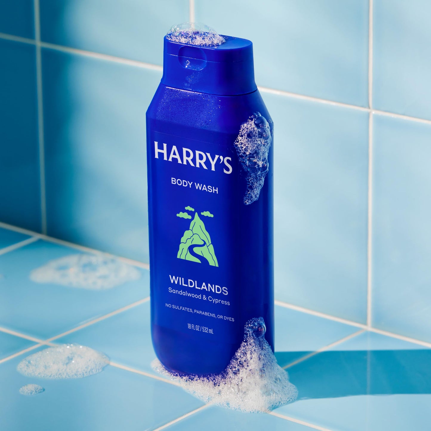 Harry's Men's Body Wash - Wildlands - (3 Pack) 18 fl oz - Shower Gel for Men - No Parabens, Sulfates, or Dyes Beauty & Personal Care Harry's