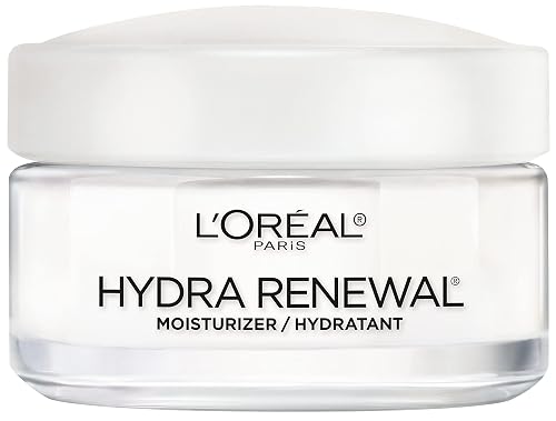 L'Oreal Paris Skincare Hydra-Renewal Face Moisturizer with Pro-Vitamin B5 for Dry Sensitive Skin, All-Day Hydration, 1.7 Oz Beauty & Personal Care L'Oreal Paris