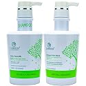 Xiaomoxuan Organic Collagen Tea Tree Deep Conditioning Hair Mask and Natural Cleansing Shampoo Build-Up Remover Set for Moisturizing and Split End Beauty & Personal Care Xiaomoxuan