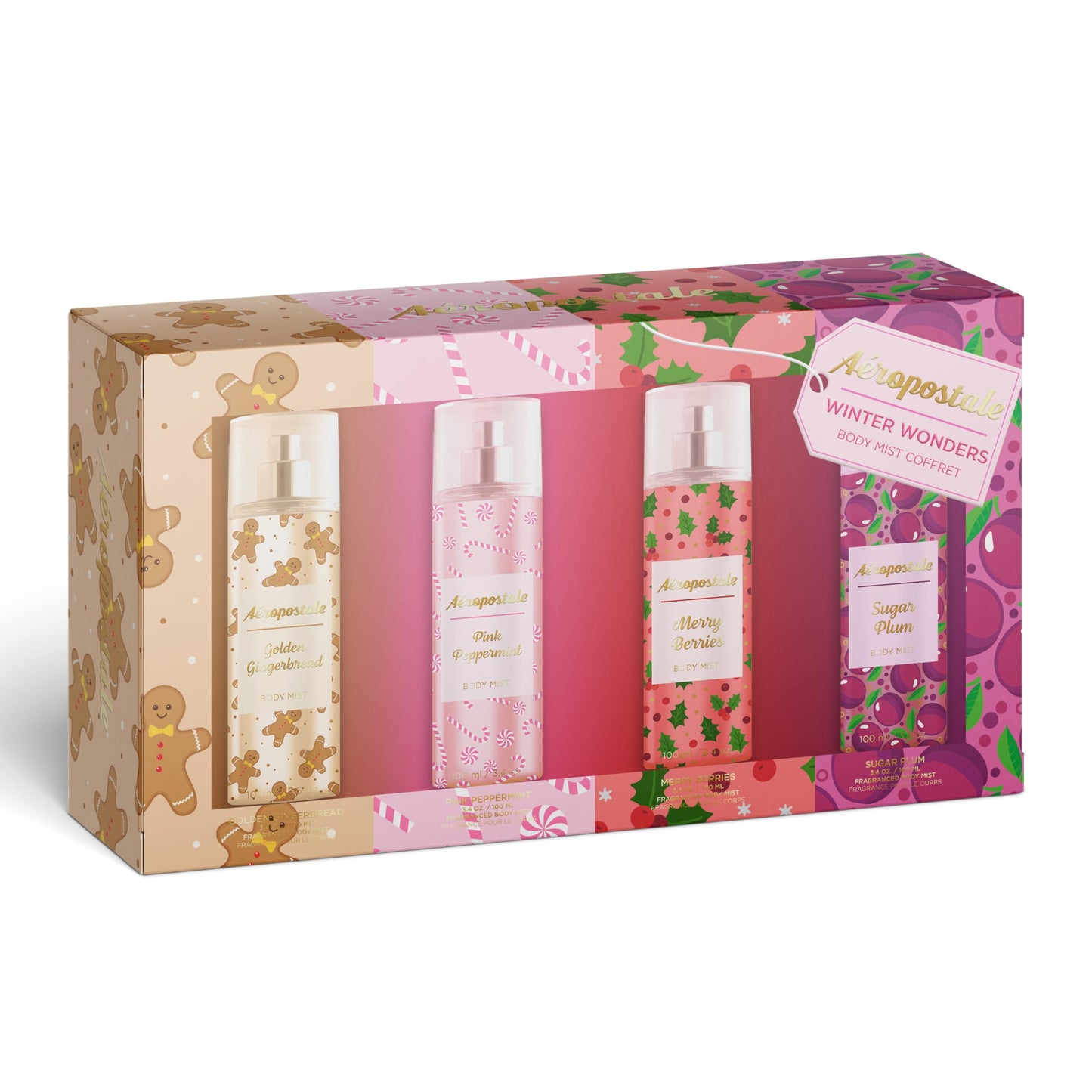 Winter Wonders Body Mist Collection, 100ml/3.4 fl. oz., by Aeropostale Beauty & Personal Care AEROPOSTALE