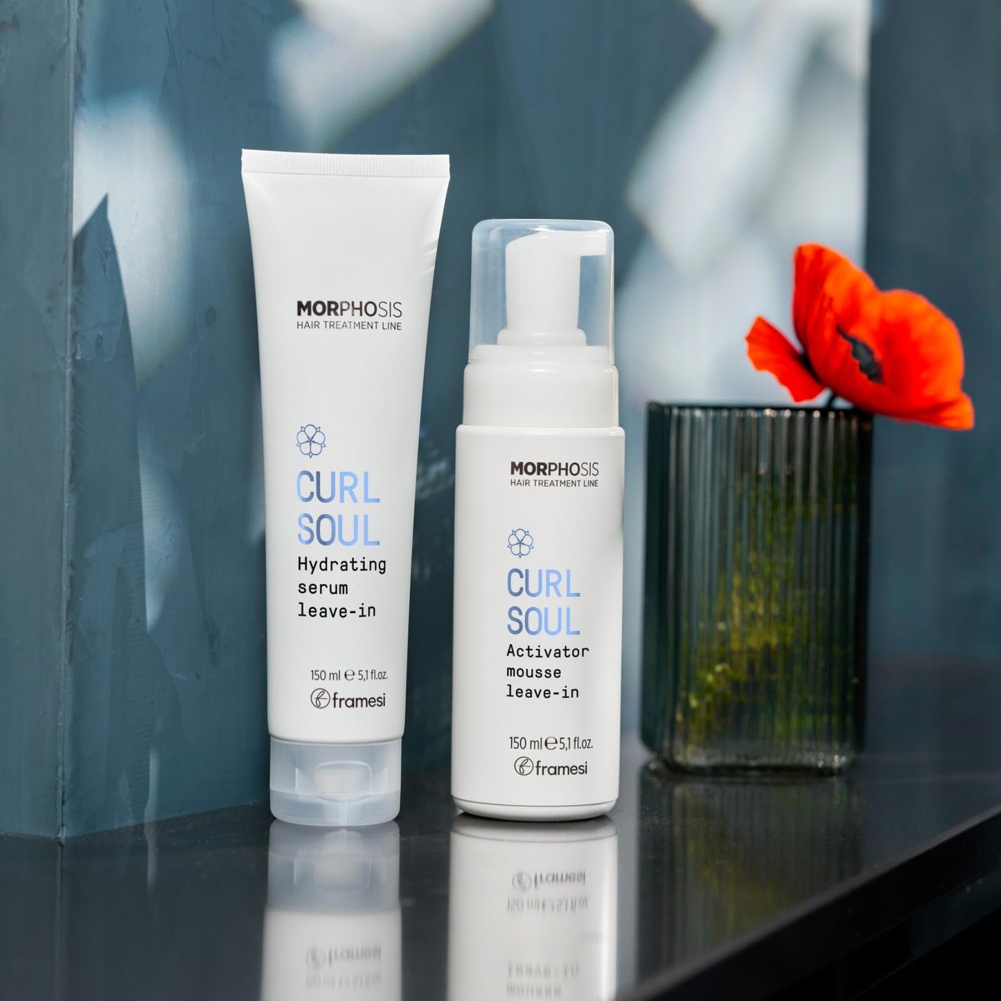 MORPHOSIS Curl Soul Leave-In Bundle (Mousse and Serum) 150 mL Beauty & Personal Care F FRAMESI