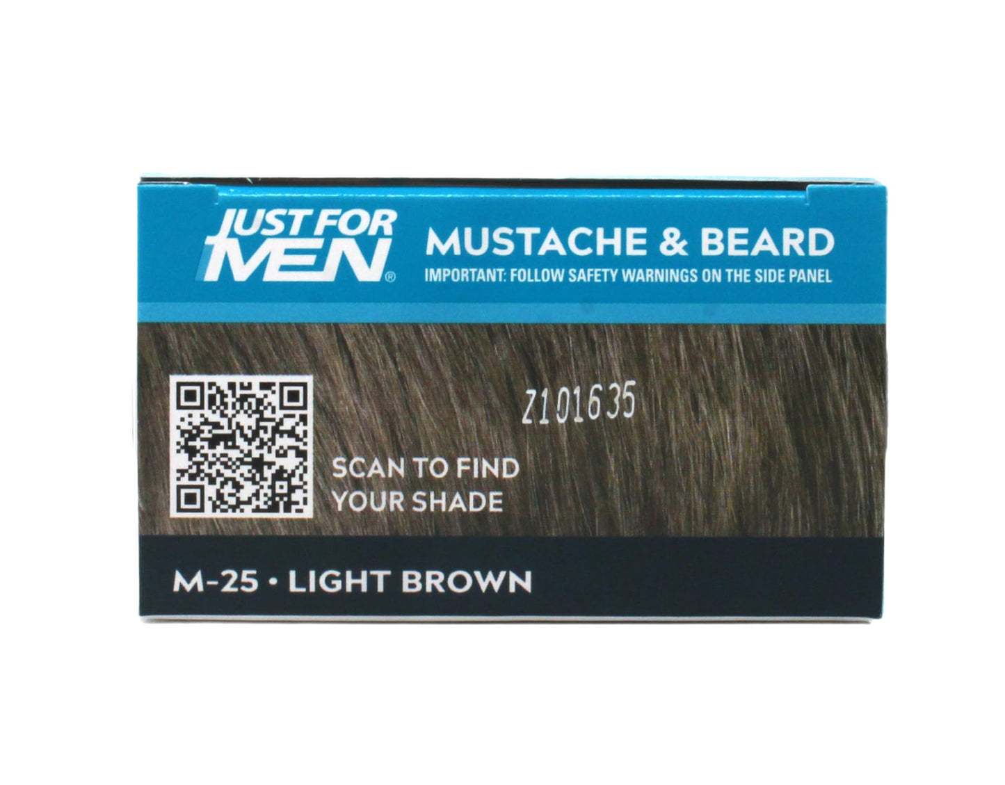 JUST FOR MEN Brush-In Color Gel, Mustache & Beard M-25 Light Brown 1 Each (Pack of 2) Beauty & Personal Care Just for Men