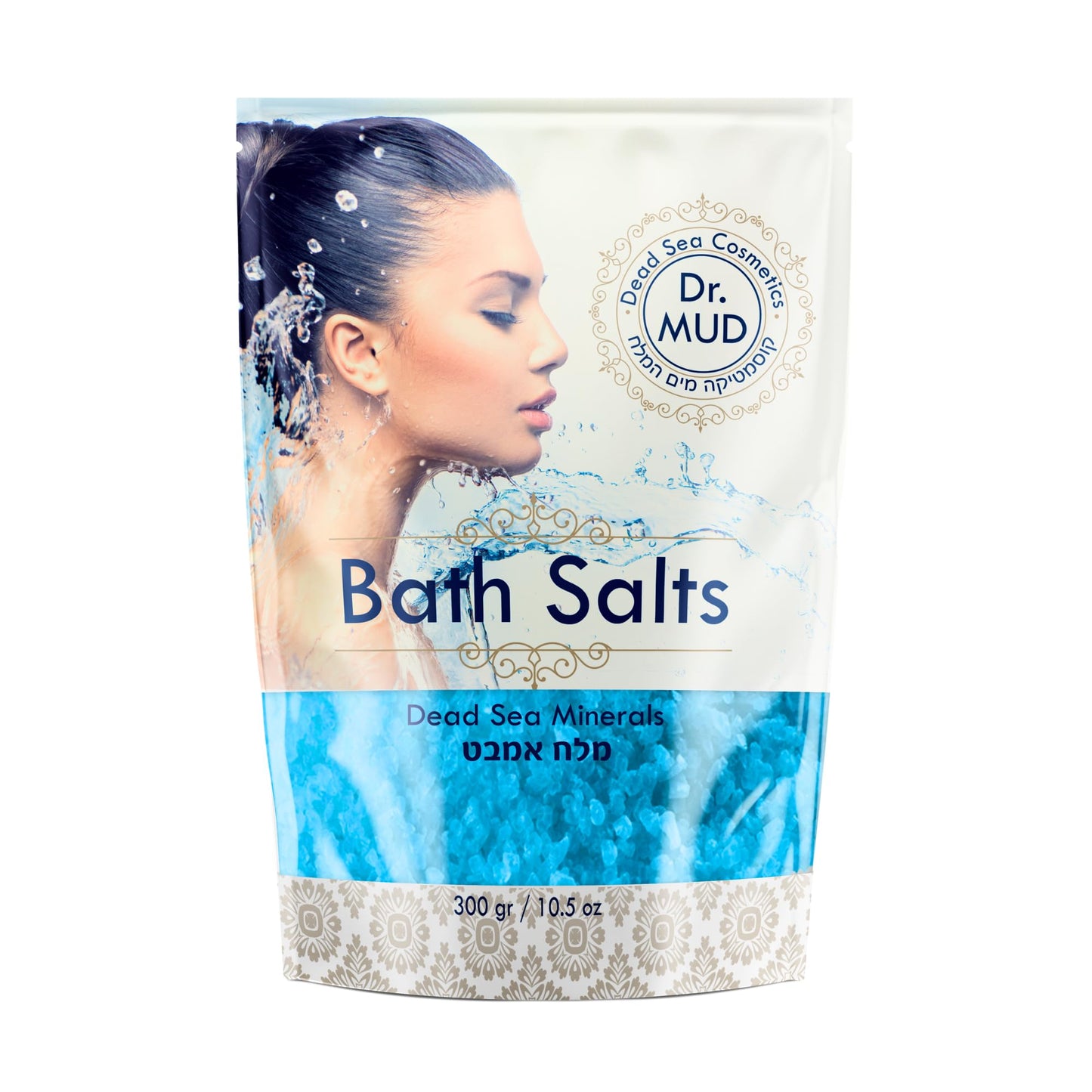 Natural Dead Sea Salt 100% Mineral-Rich Bath Soak, More Minerals Than Epsom Salt, Deep Relaxation, Detox, Exfoliates & Softens Skin, Helps Psoriasis Beauty and Personal Care DR.MUD DEAD SEA COSMETICS