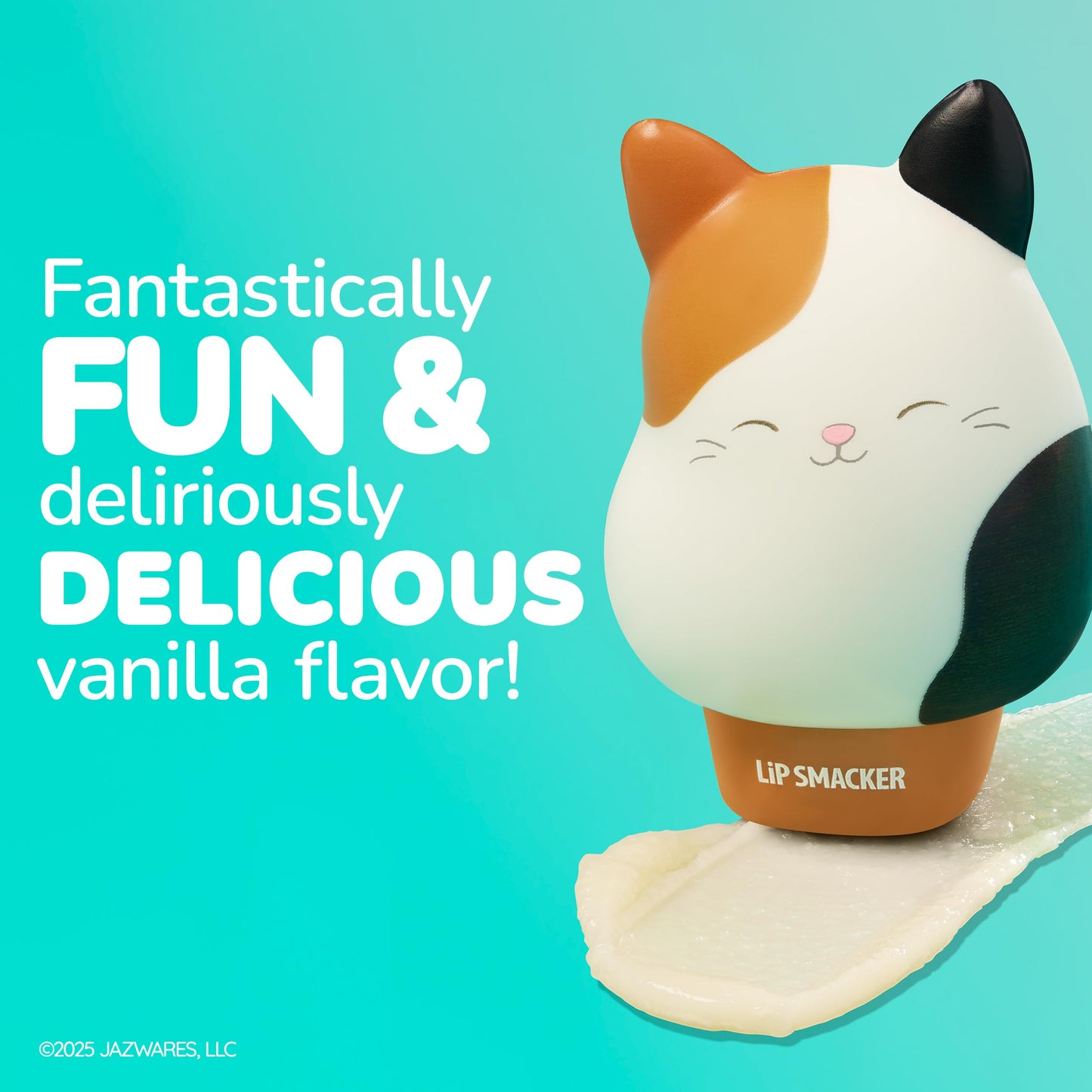 Lip Smacker Squishmallows Moisturizing Lip Balm,Fun Soft Squishy Collectible Top,Hydrates & Smooths - Cam Beauty & Personal Care Lip Smacker