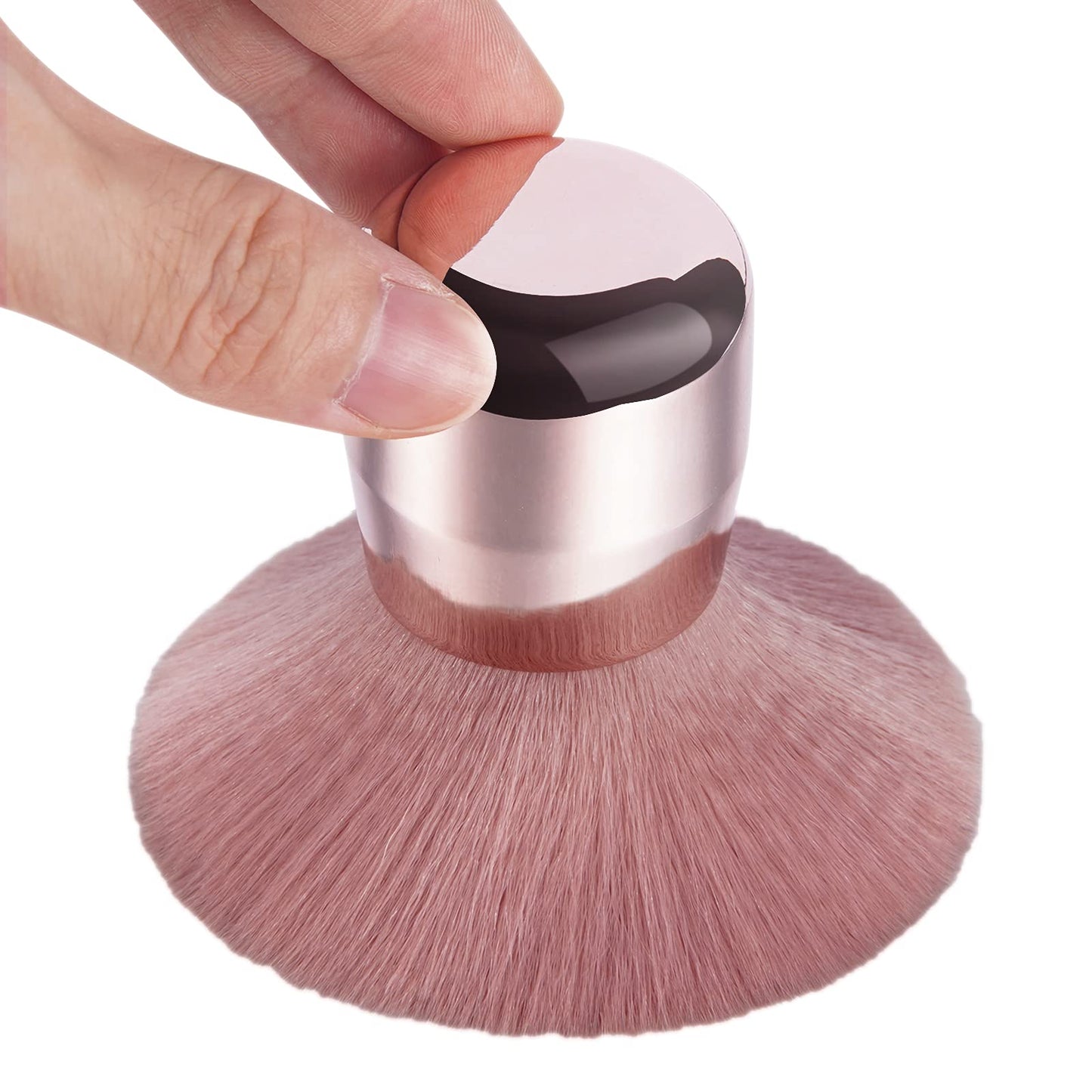 Vaincre Nail Art Dust Powder Remover Brush, Soft Nail Art Dust Cleaner Brush for Acrylic Application and Makeup(Pink) Beauty & Personal Care Vaincre