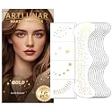 Artlunar 12Pcs Face Glitter Makeup Patches, Glitter Makeup Accessories for Women & Girls, Perfect for Music Festivals, Easter, Concerts, Parties Beauty & Personal Care Artlunar