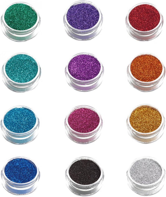 12 Pack of Glimmer Body Art Shimmer Body Glitters Beauty & Personal Care Glimmer Body Art