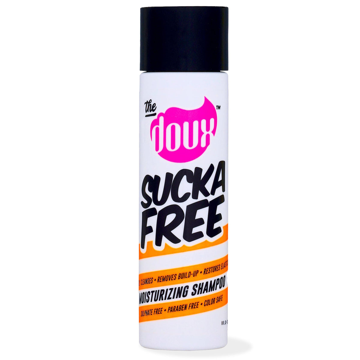 The Doux SUCKA FREE Moisturizing Shampoo, Sulfate-Free Cleanser, 8 oz