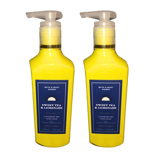 Bath & Body Works Gel Hand Soap 2-Pack 8oz/236mL Each (Sweet Tea and Lemonade) Beauty & Personal Care Bath & Body Works