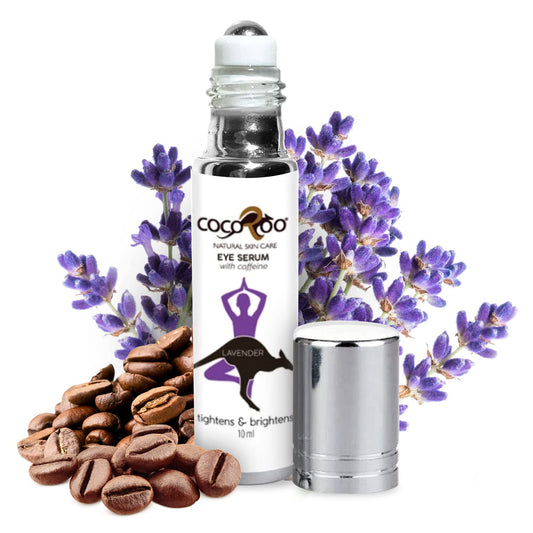 Caffeinated Eye Serum, Nutrient-Dense, 100% Pure, Natural & Vegan (Lavender) Beauty & Personal Care CocoRoo