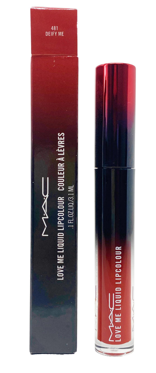 MAC Cosmetics Love Me Liquid Lipcolour - 481 Deify Me (.1 Fl OZ / 3.1 mL) Beauty & Personal Care MAC