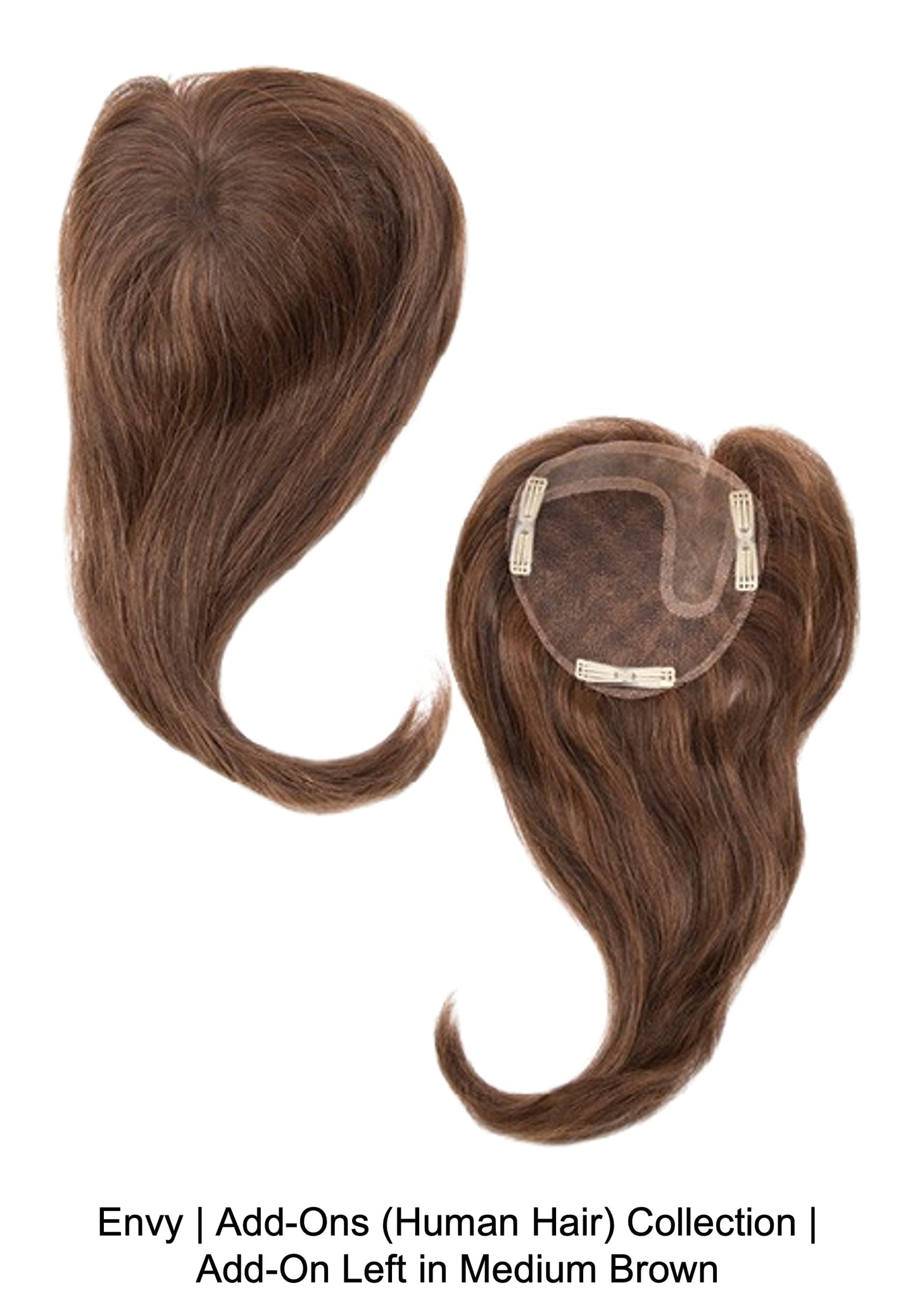 ADD-ON LEFT Human Hair/HF Synthetic Blend Topper by Envy, 5PC Bundle: Topper, 4oz Mara Ray Luxury Shampoo & Conditioner, Wide Tooth Comb, and 19 Page Beauty & Personal Care Belle of Hope Mara Ray