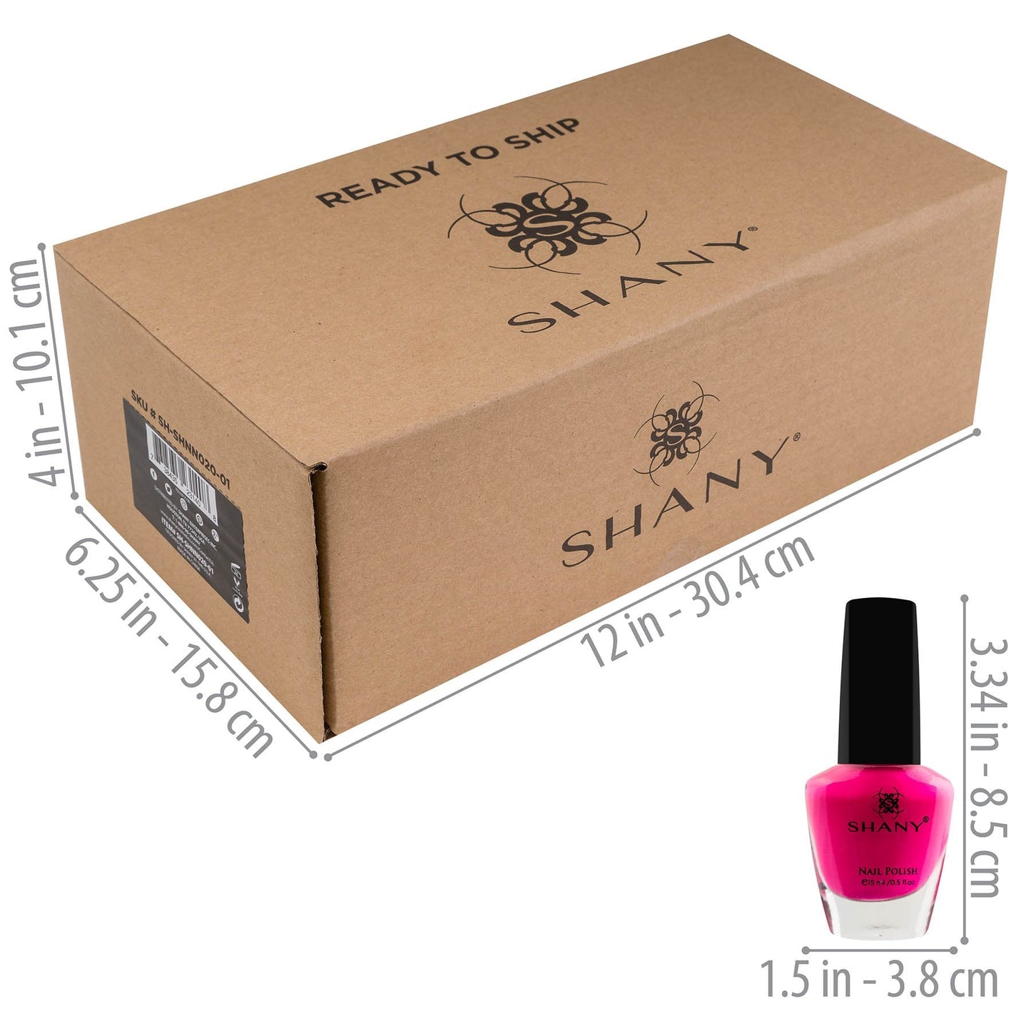 SHANY Cosmopolitan DIY Nail Polish set - Nail Lacquer Quick Dry, Full Size, Vibrant, Colorful, Trendy, Glitter, Glossy, Metallic, Matte Nail Art Nail Beauty & Personal Care SHANY