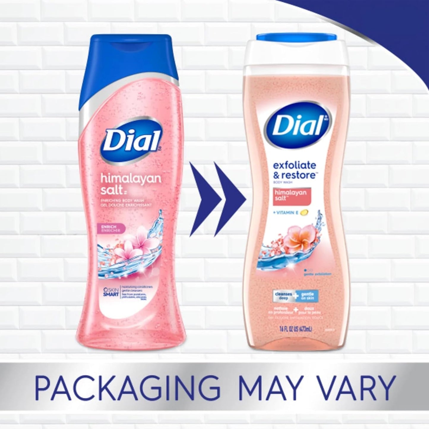 Dial Skin Therapy Replenishing Body Wash, Himalayan Pink Salt & Water Lily 16 oz (Pack of 2) Beauty & Personal Care Dial