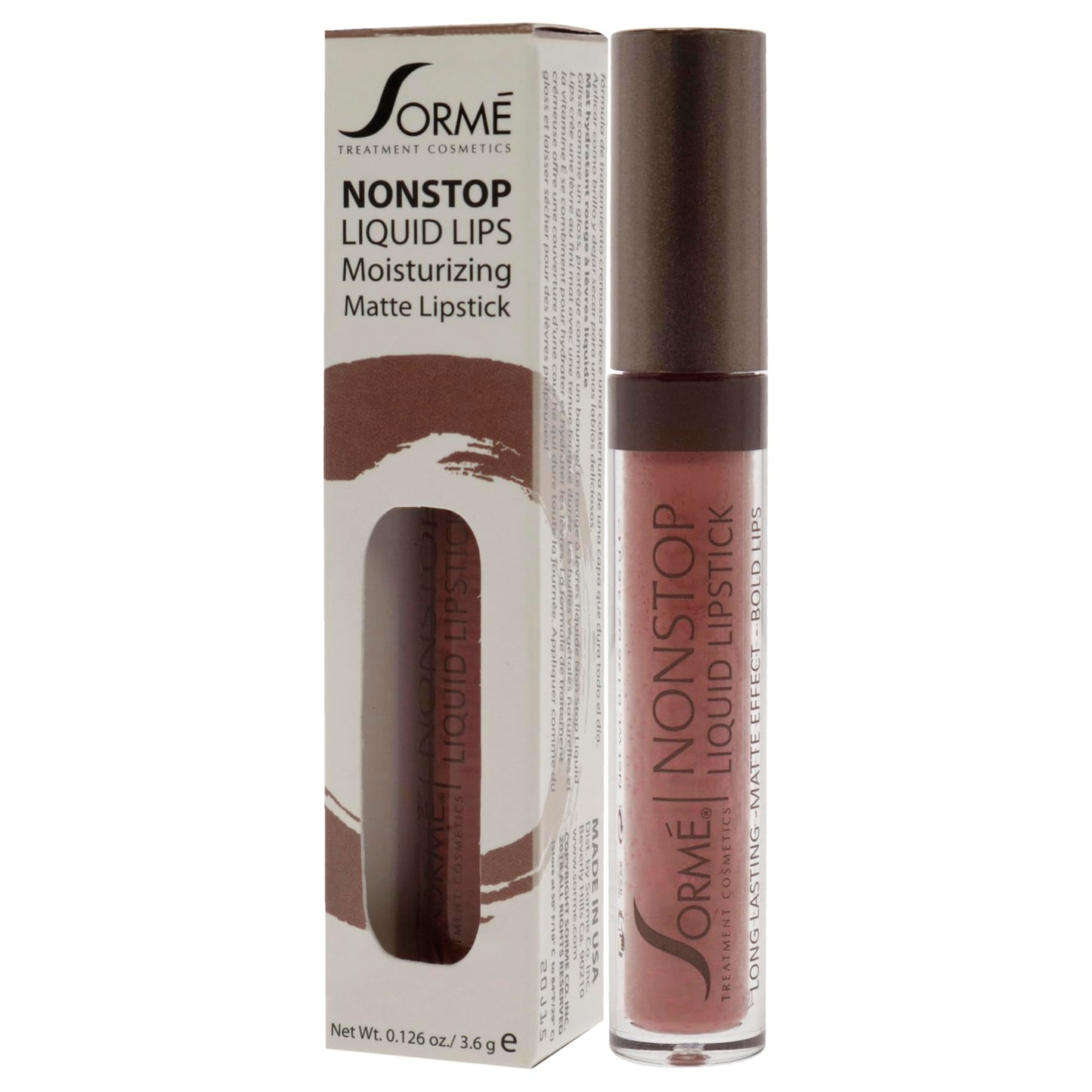 Sorme Cosmetics Nonstop Liquid Lipstick, Lace Beauty & Personal Care SORMÉ