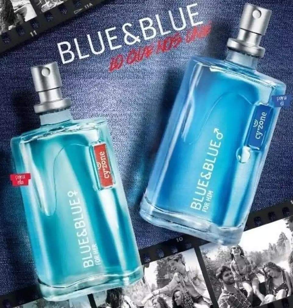 Cyzone Blue & Blue Eau de Parfum for Her and Eau de Toilette for Him Set, 2.5 fl. oz. Each Beauty & Personal Care Cyzone Esika