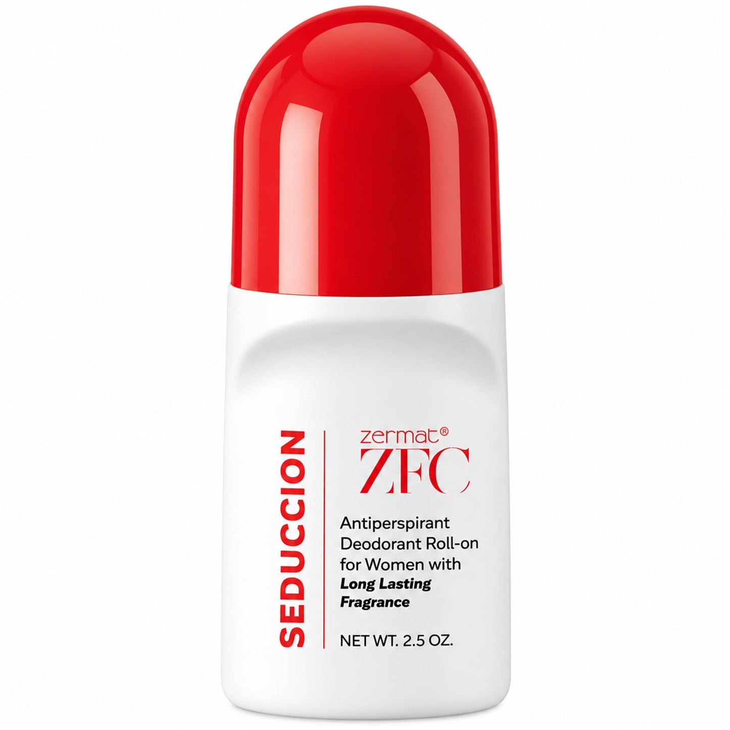 Zermat Seduccion Roll-On Antiperspirant for Women - 24-Hour Long-Lasting Protection & Odor Control - Gentle, Non-Staining Formula with Lily Beauty and Personal Care Zermat