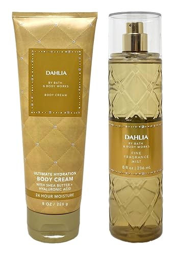 Dahlia - Ultra Shea Body Cream and Fine Fragrance Mist - Fall 2020 - Bath and Body Works Beauty & Personal Care Bath & Body Works