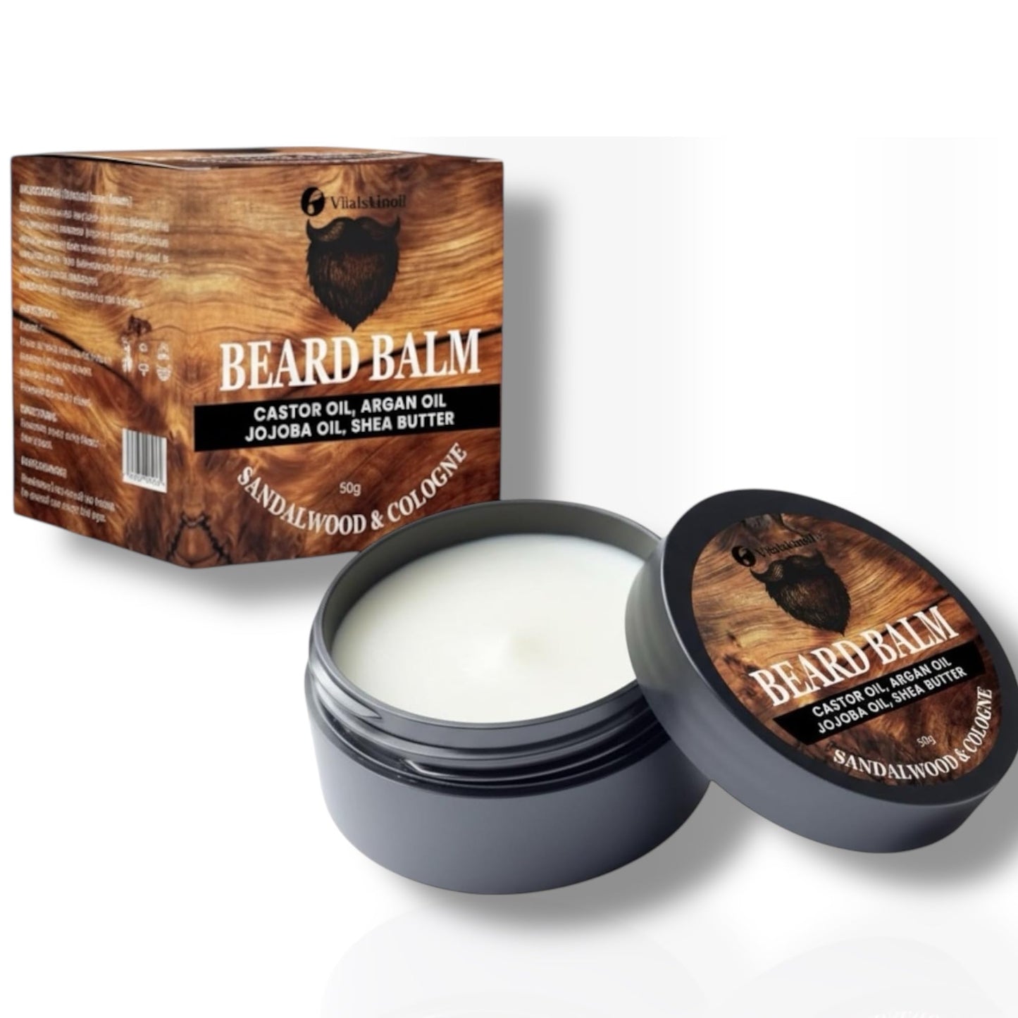 Beard Balm for Men, Cologne Beard Butter for men Beauty and Personal Care VITALSKINOIL