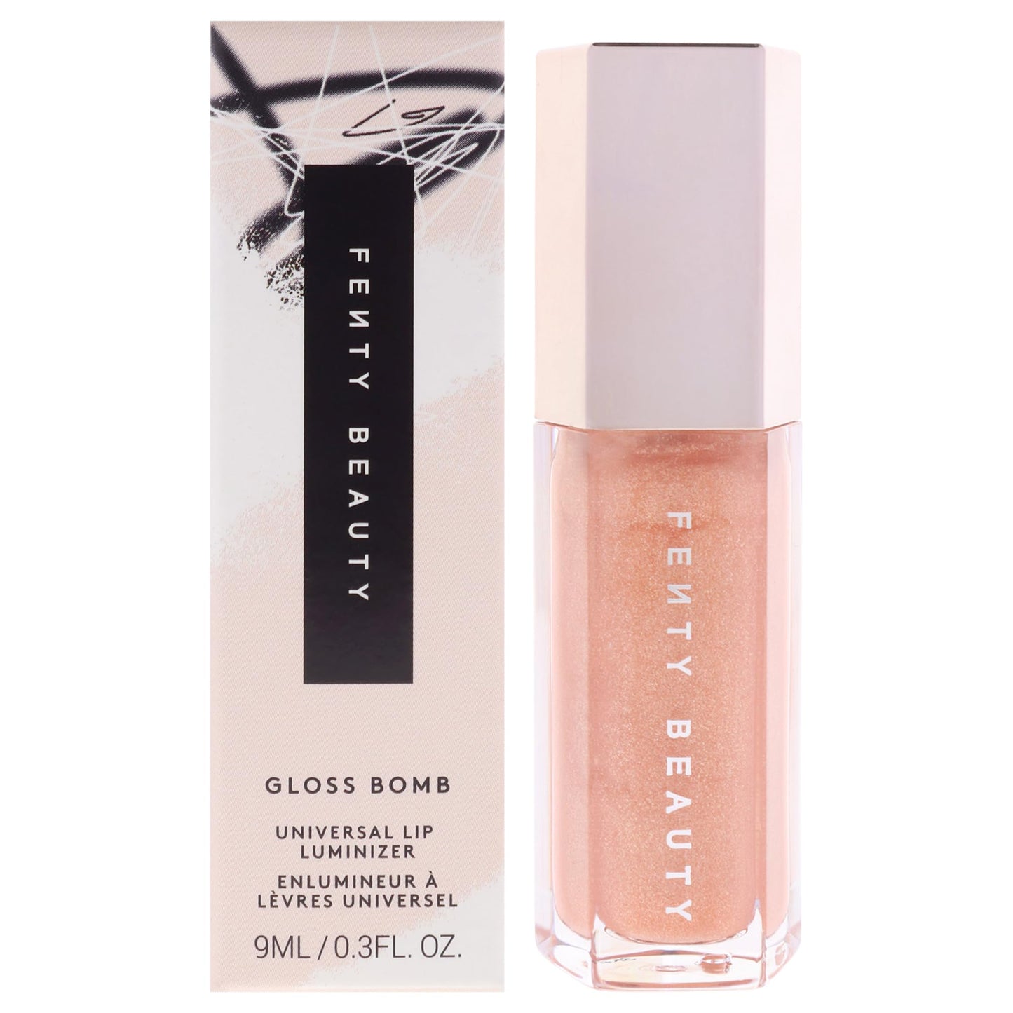 Gloss Bomb Universal Lip Luminizer - 10 Champ Stamp Fantasy by Fenty Beauty for Women - 0.3 oz Lip Gloss Beauty & Personal Care FENTY BEAUTY
