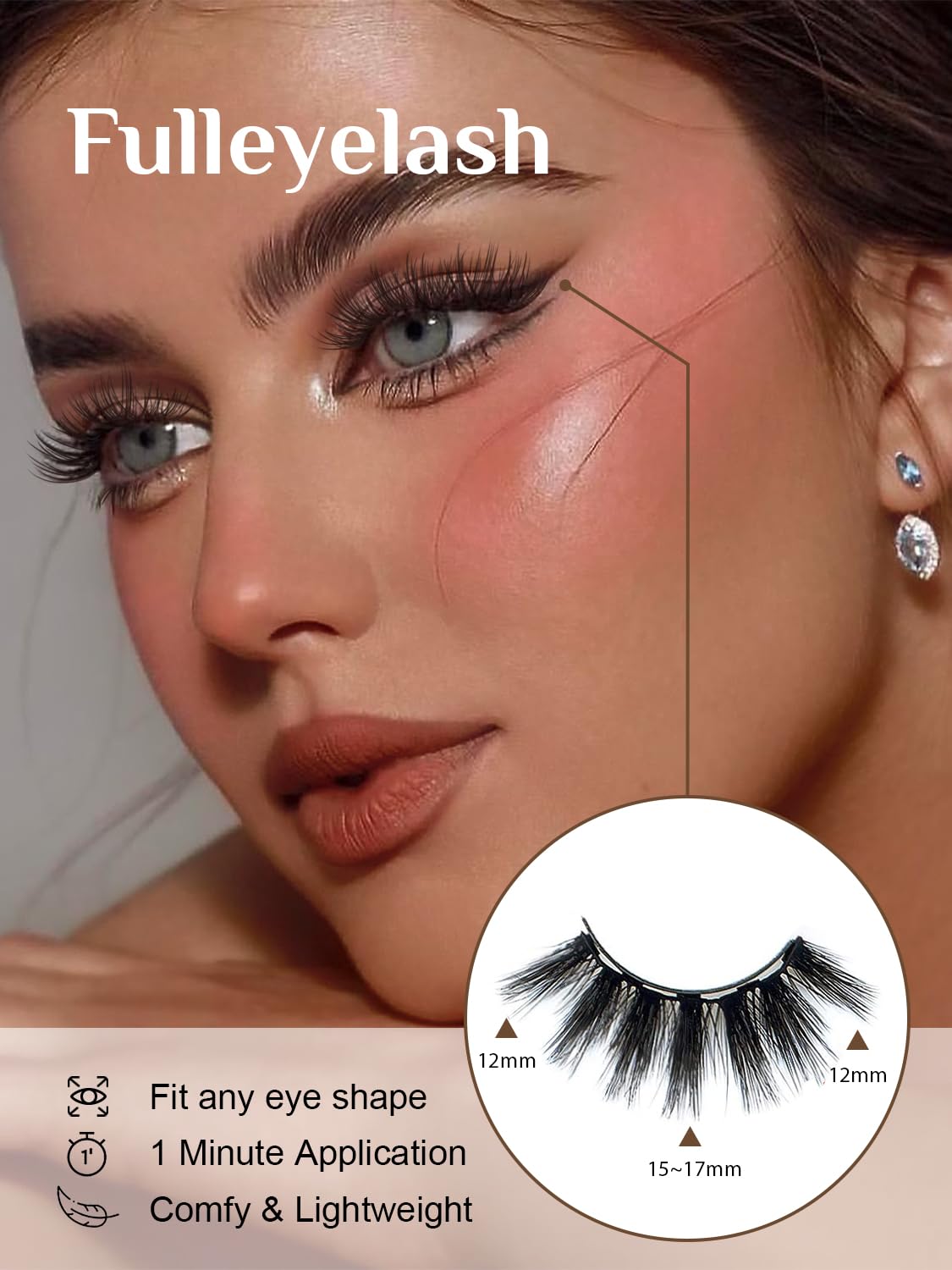 Sikkis Magnetic Eyelashes with Eyeliner - Magnetic Eyeliner and Lashes Kit, 5D Faux Mink Lashes,Eyelashes Long Reusable False Lashes (3 Pairs) Beauty & Personal Care Sikkis