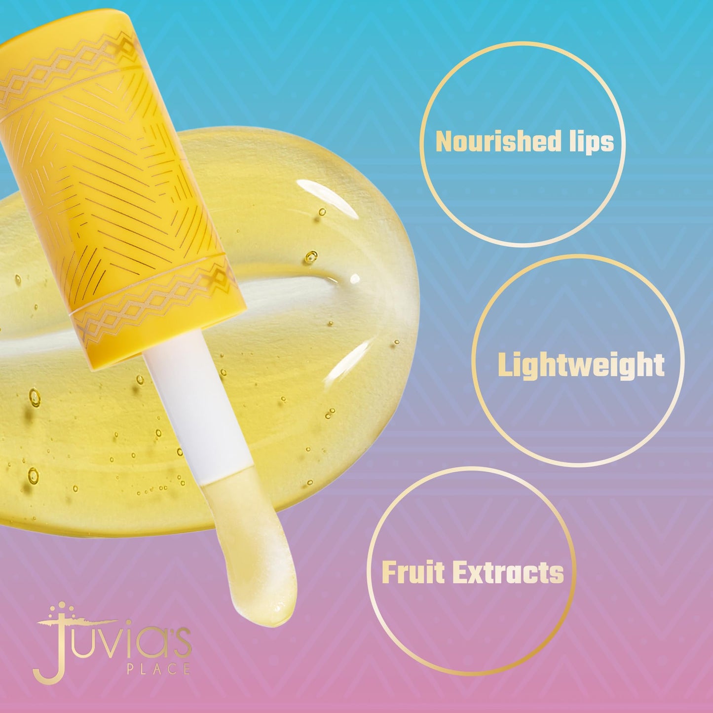 Juvia's Place Magic Lip Oil - Mango - Smooth, Hydrating with Vitamin E for Soft, Glossy, Juicy Lips - Infused with Fruit Extracts - Tinted, Beauty & Personal Care Juvia's Place