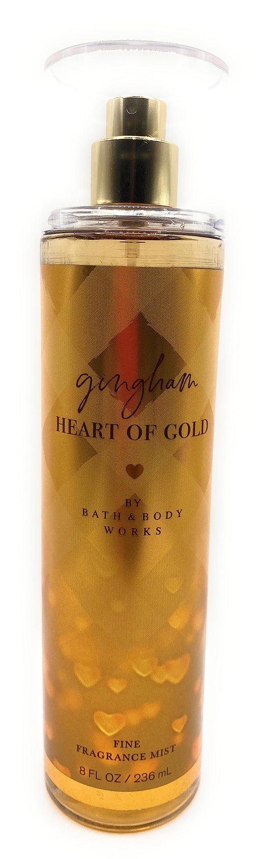 Bath & Body Works Gingham Heart of Gold Fine Fragrance Mist 8 Fluid Ounce Beauty & Personal Care Bath & Body Works