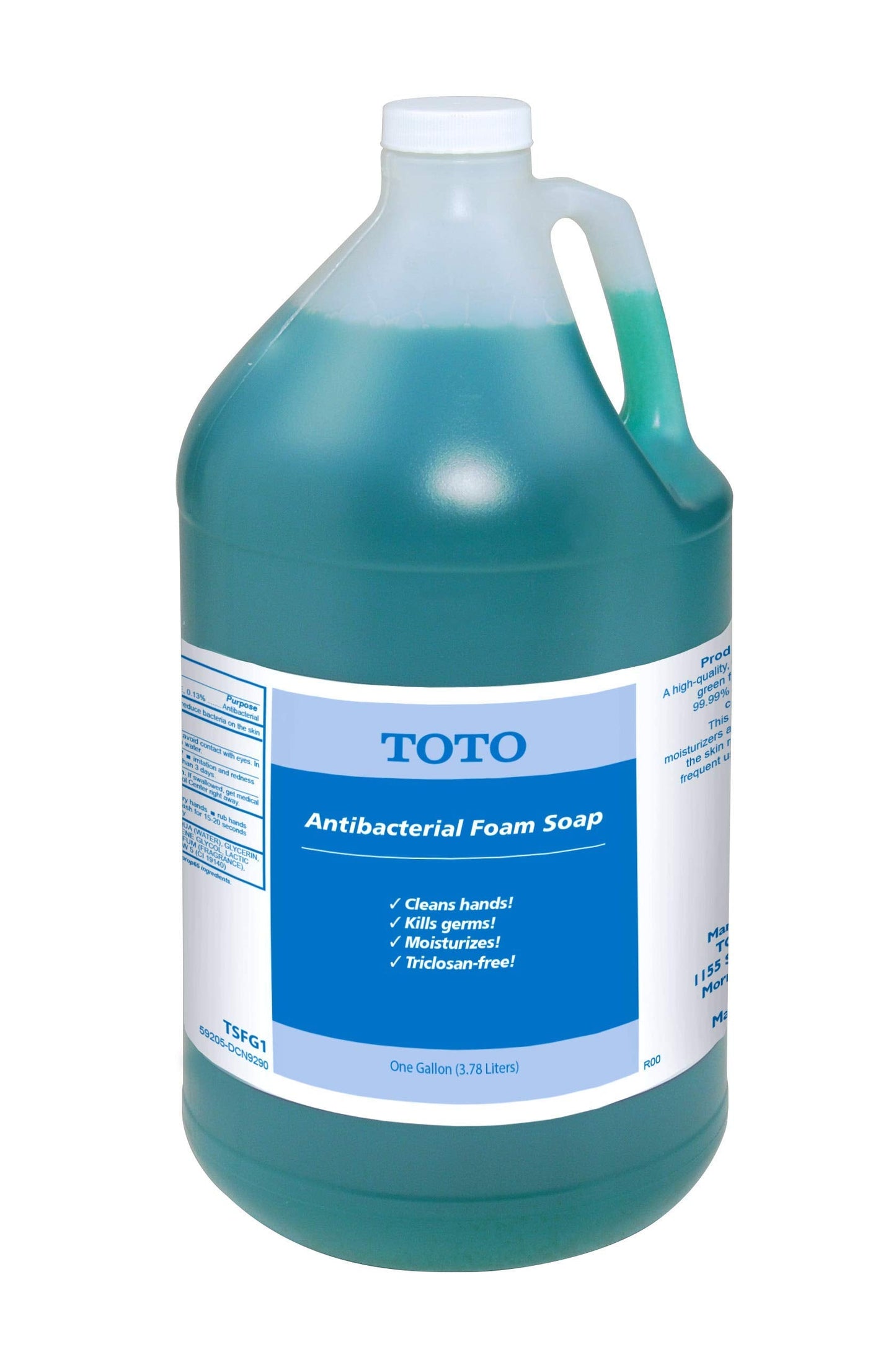 TOTO TTSFG1 Antibacterial Soap 1 Gallon Container - 4 Pack N/A Beauty & Personal Care TOTO