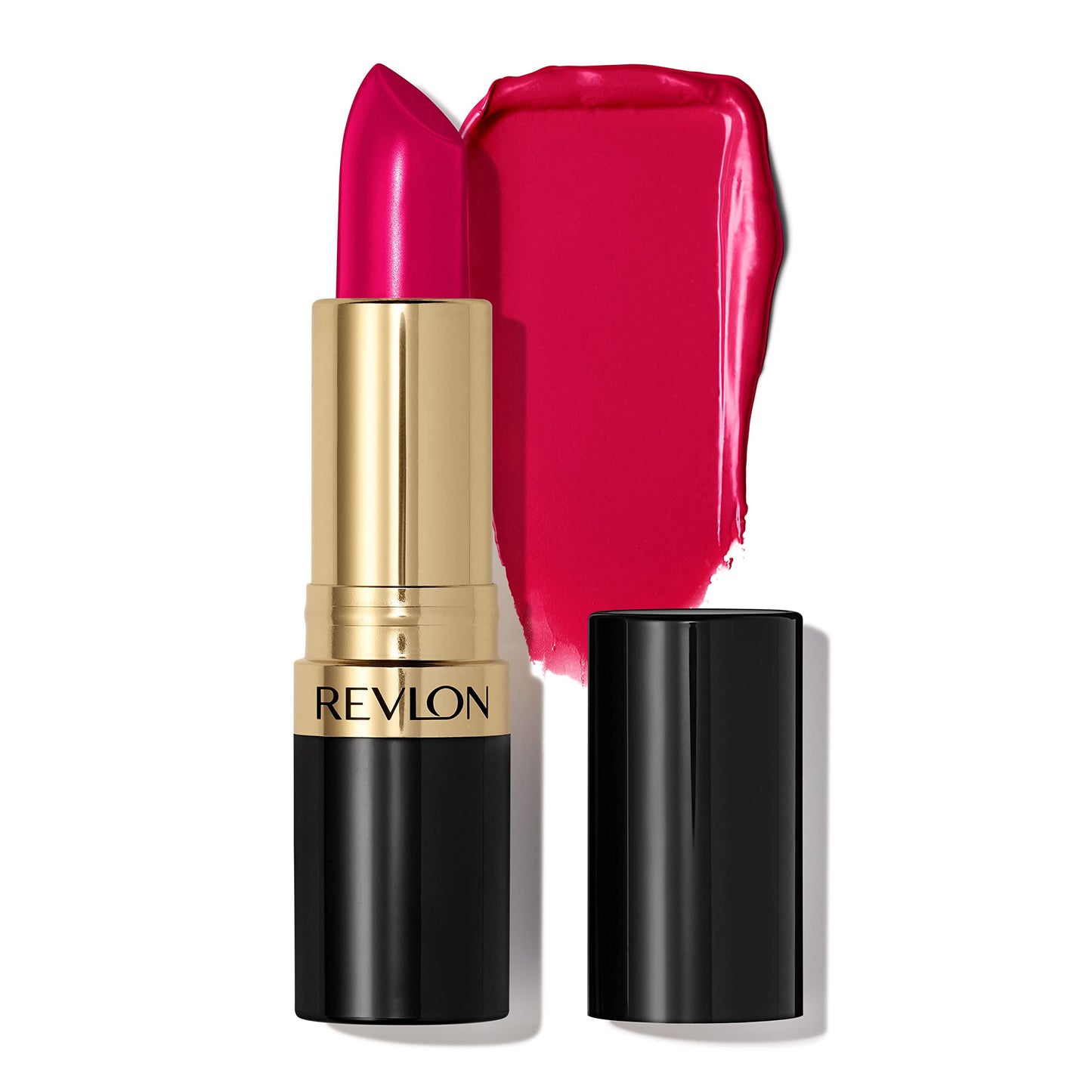 Revlon Super Lustrous Lipstick, Creamy Formula For Soft, Fuller-Looking Lips, Moisturized Feel, 440 Cherries in the Snow, 0.15 oz Beauty & Personal Care REVLON