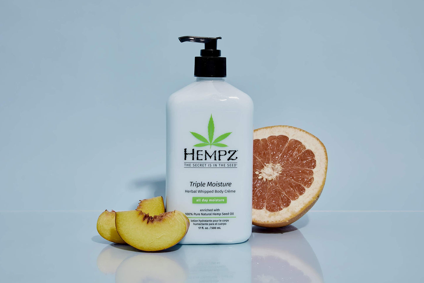 Hempz Natural Triple Moisture Herbal Whipped Body Cream with 100% Pure Hemp Seed Oil for 24-Hour Hydration, Moisturizing Vegan Skin Lotion with Yangu Beauty & Personal Care Hempz