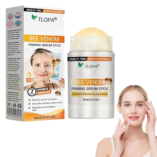 TLOPA Bee Venom Firming Serum Stick, Retinol Firming Serum Stick, Advanced Firming & Wrinkle-Reducing Cream, Bee Venom Firming Stick, Hydrates Beauty & Personal Care TLOPA