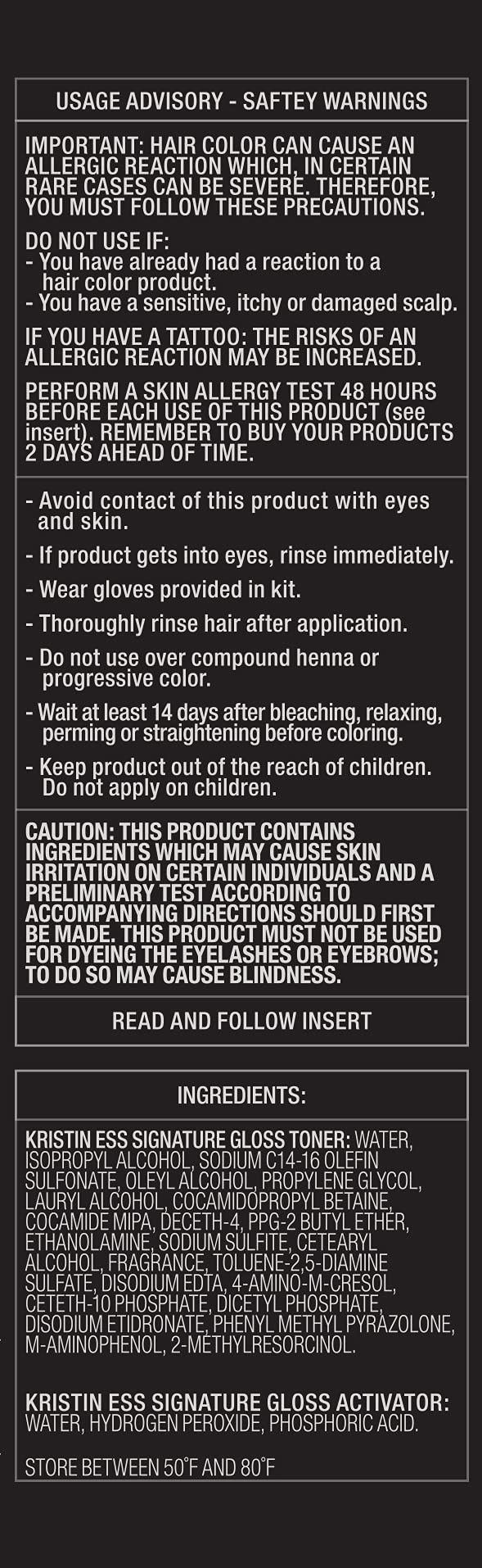 Kristin Ess Hair Gloss in Winter Wheat Light Neutral Blonde - 4 Wk Semi Permanent Hair Color for Women - Light Blonde Color Depositing Conditioner Beauty & Personal Care Kristin Ess