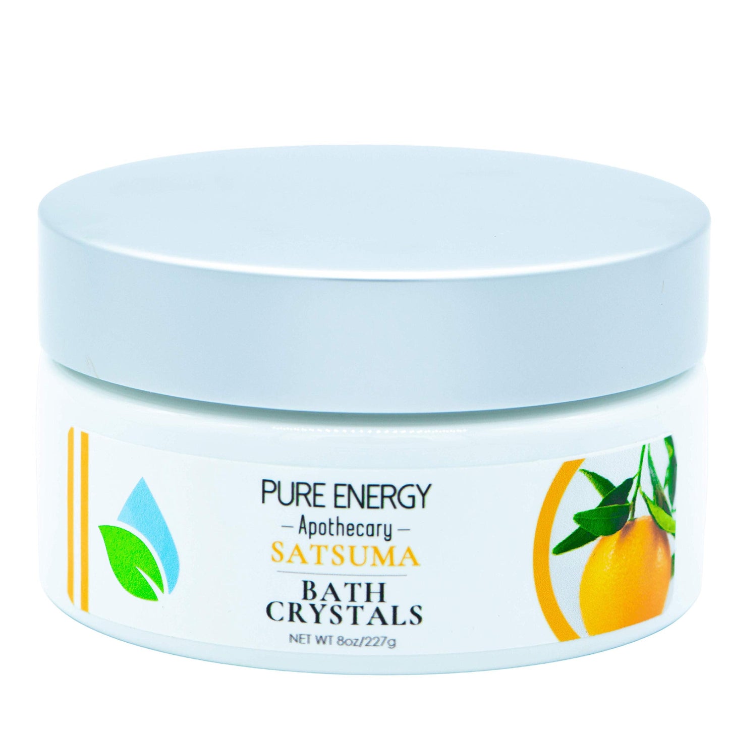 Carved Solutions Pure Energy Apothecary Bath Crystals, Satsuma, 8 Ounce Beauty and Personal Care Pure Energy Apothecary