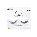 KISS Lash Couture Faux Mink Collection False Eyelashes, ‘Little Black Dress’, 10mm, Easy to Apply, Reusable, Vegan & Cruelty free, No Damage Beauty & Personal Care KISS