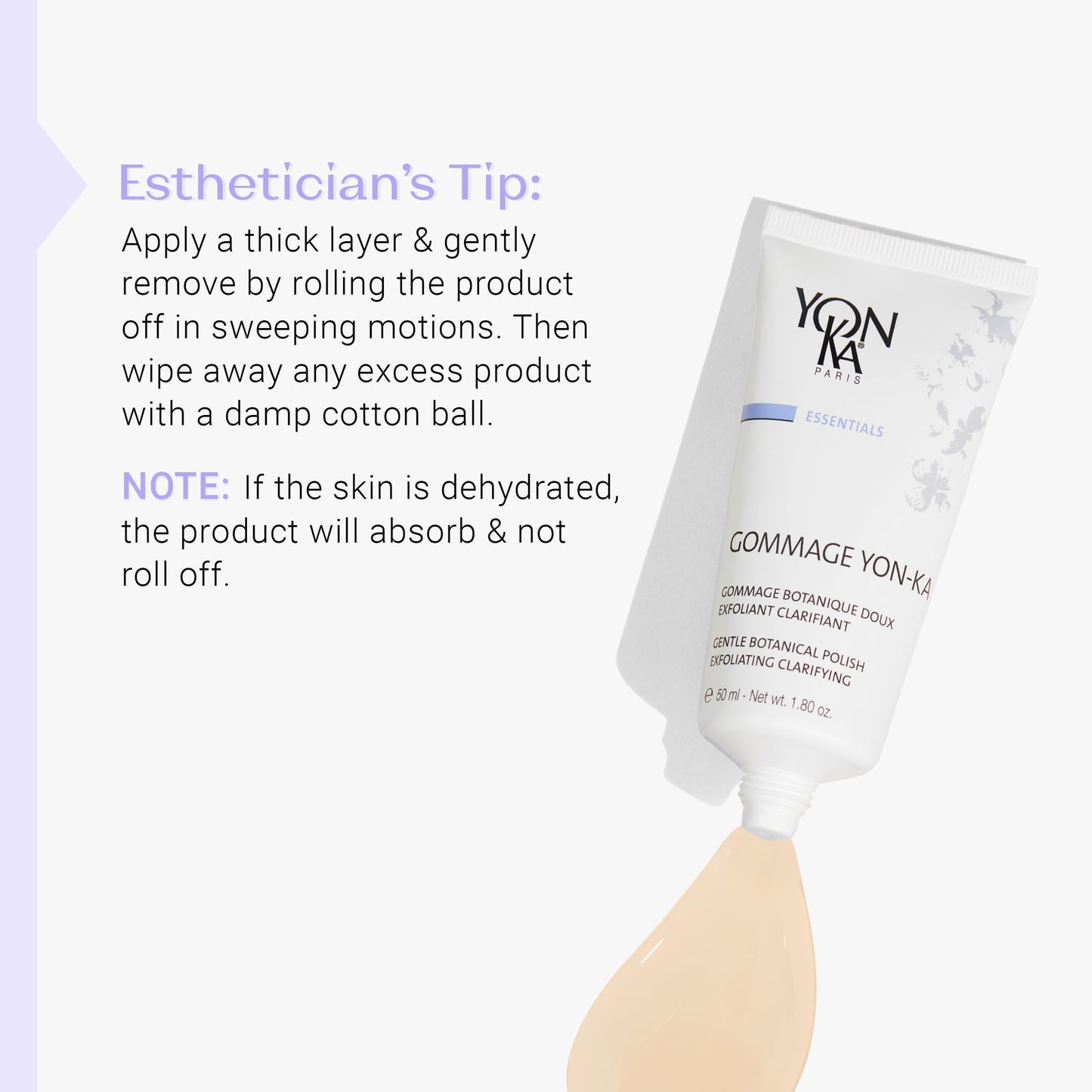 Yon-Ka Gommage Peeling Gel | Gentle Facial Exfoliator to Brighten and Balance | Help Tighten Pores and Reduce the Look of Redness | Paraben-Free | Beauty & Personal Care Yonka