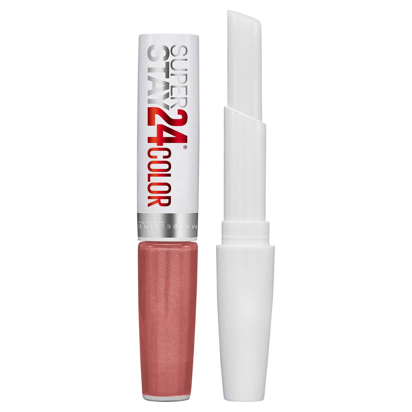 Maybelline SuperStay 24 2-Step Liquid Lipstick Makeup, Committed Coral, 1 kit Beauty & Personal Care MAYBELLINE