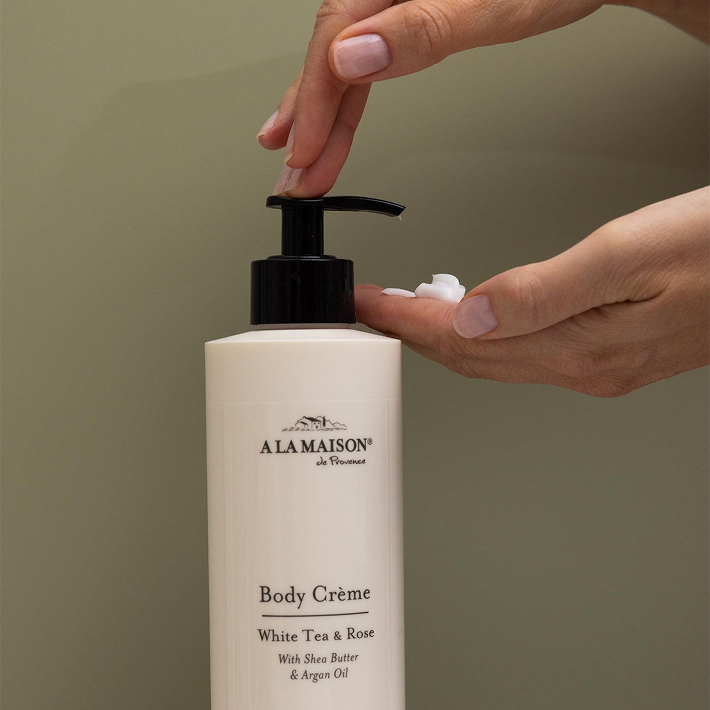 A LA MAISON Body Crème - Shea Butter Body Lotion with Argan & Avocado Oils - Rich, Nourishing French Formula for Dry Skin - 12 oz - Amber Collection Beauty & Personal Care A LA MAISON