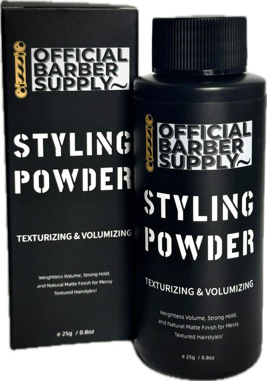 OFFICIAL BARBER SUPPLY Styling Powder for Men - Volumizing, Texturizing, & High Hold Hair Powder - Matte Finish, Lightweight, Easy to Apply, No Greasy Beauty & Personal Care OFFICIAL BARBER SUPPLY